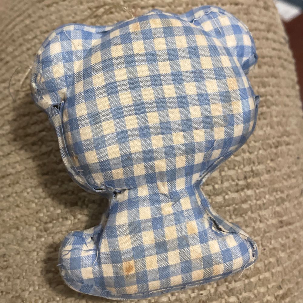 Gingham - Dog - Dog (Plastic) ornament collectible - Main Image 2