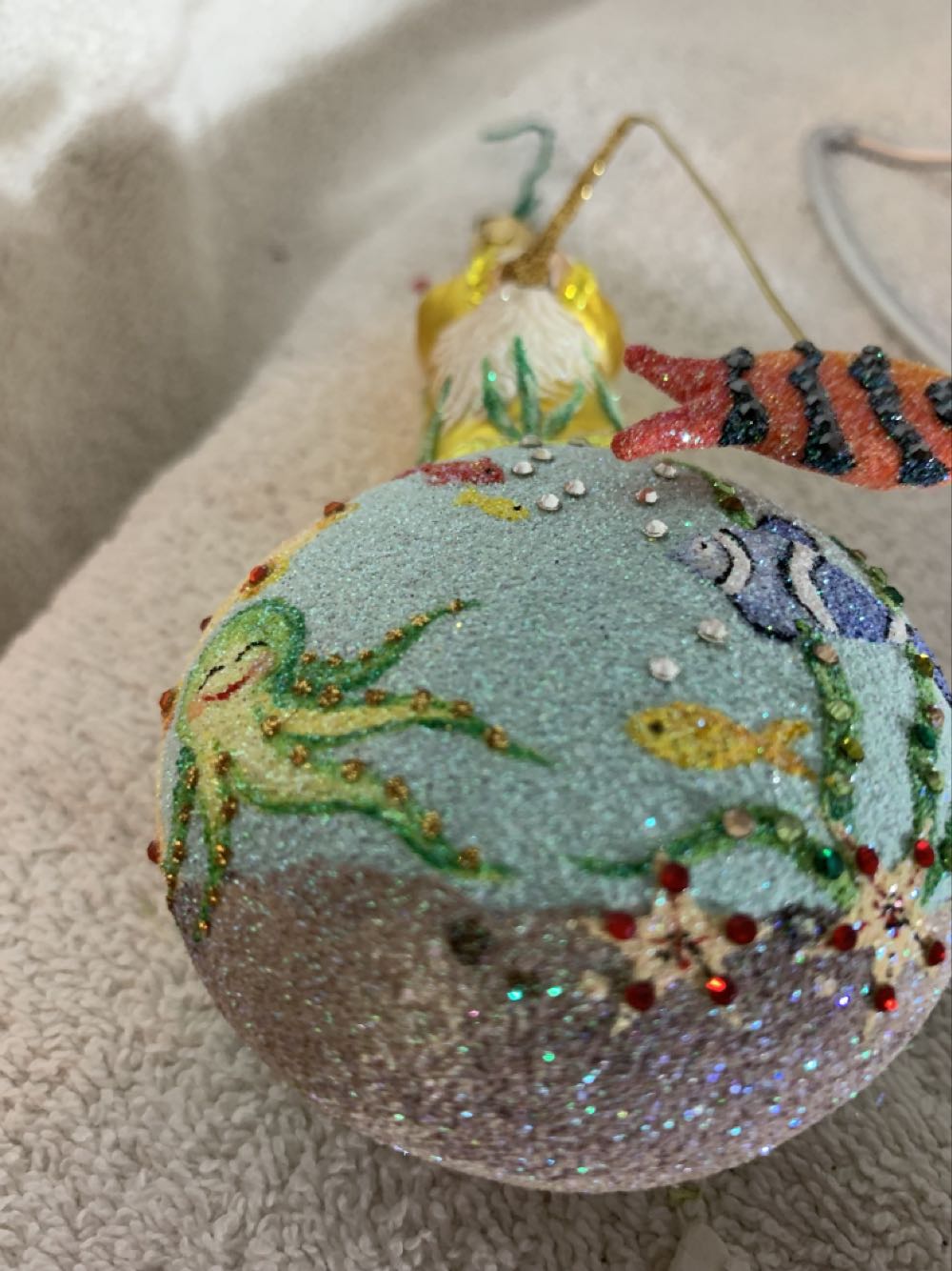 Casting for Dreams, Aquatic - Event Piece (Santa) ornament collectible - Main Image 4