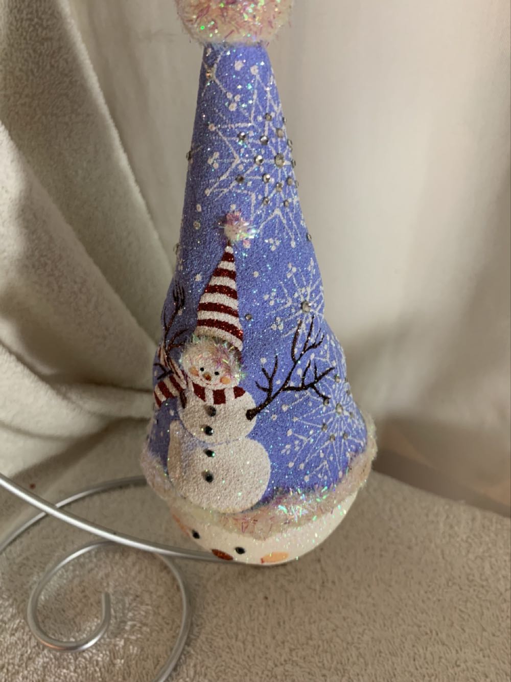 Grand Snowman, Blue - Pre Release, Exclusive (Snowman) ornament collectible - Main Image 2