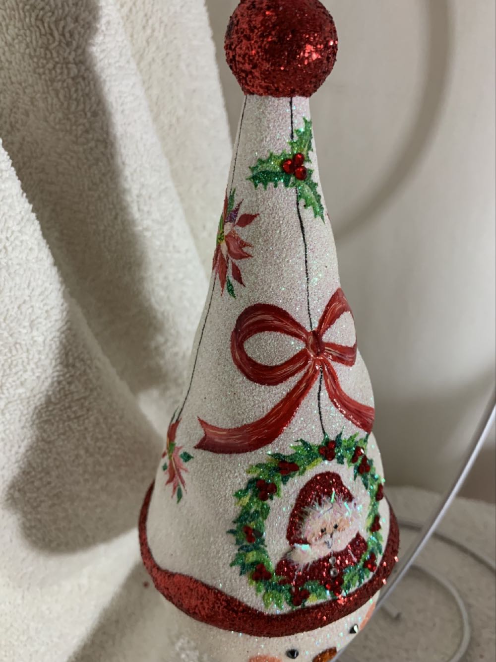 Grand Snowman, Poinsettia, TBA 1 - General Line (Snowman) ornament collectible - Main Image 2