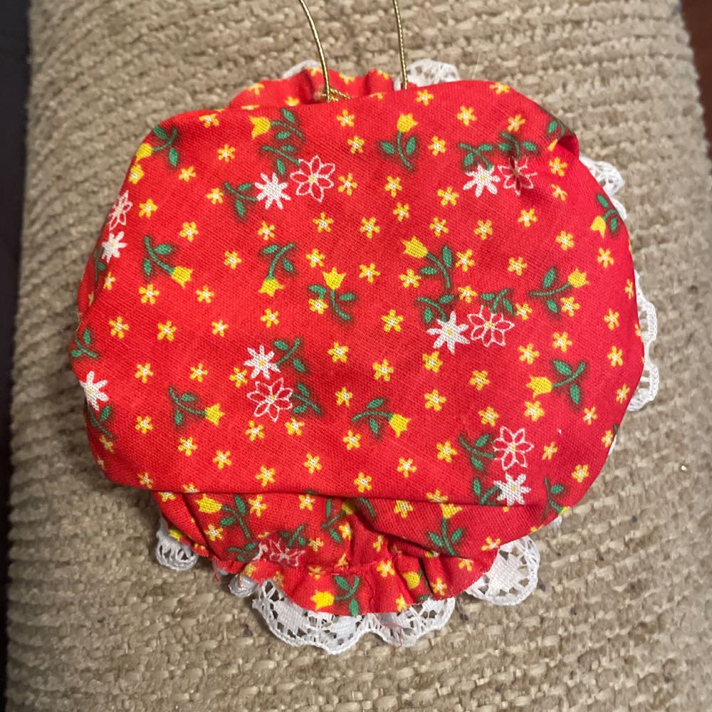 Nylon - Mrs. Claus - Head - Santa (Nylon) ornament collectible - Main Image 2