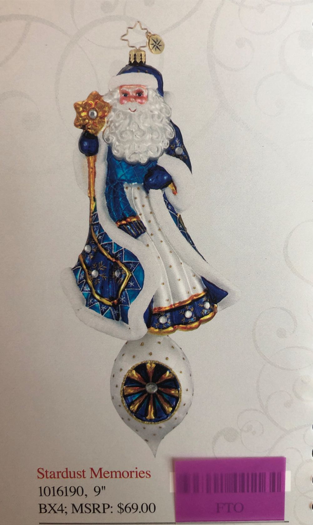 Stardust Memories - Santas ornament collectible - Main Image 2
