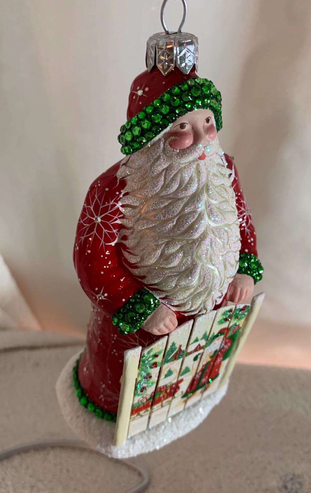 Welcome, Candy Red - General Line (Santa) ornament collectible - Main Image 2