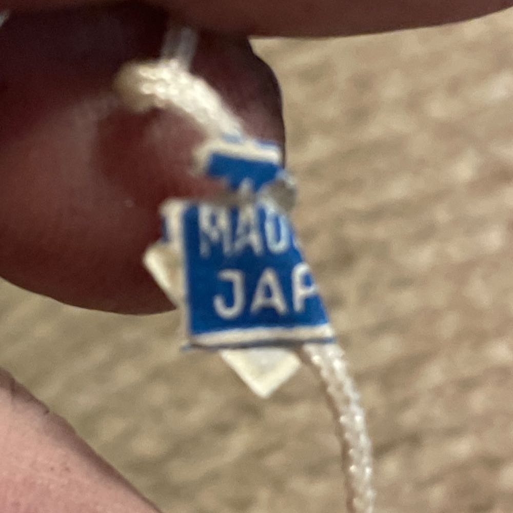 Flocked - Gingham - Dog - Dog (Gingham) ornament collectible - Main Image 3