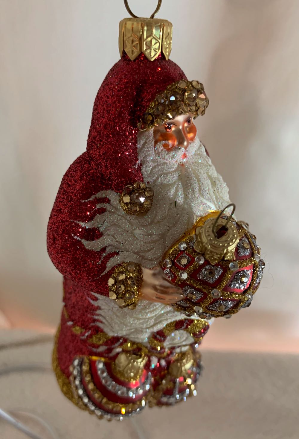 Let’s Decorate, Red - Event Piece (Santa) ornament collectible - Main Image 2