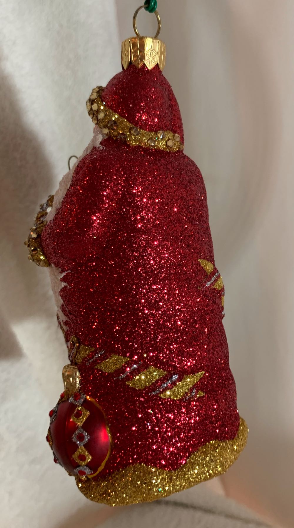 Let’s Decorate, Red - Event Piece (Santa) ornament collectible - Main Image 3