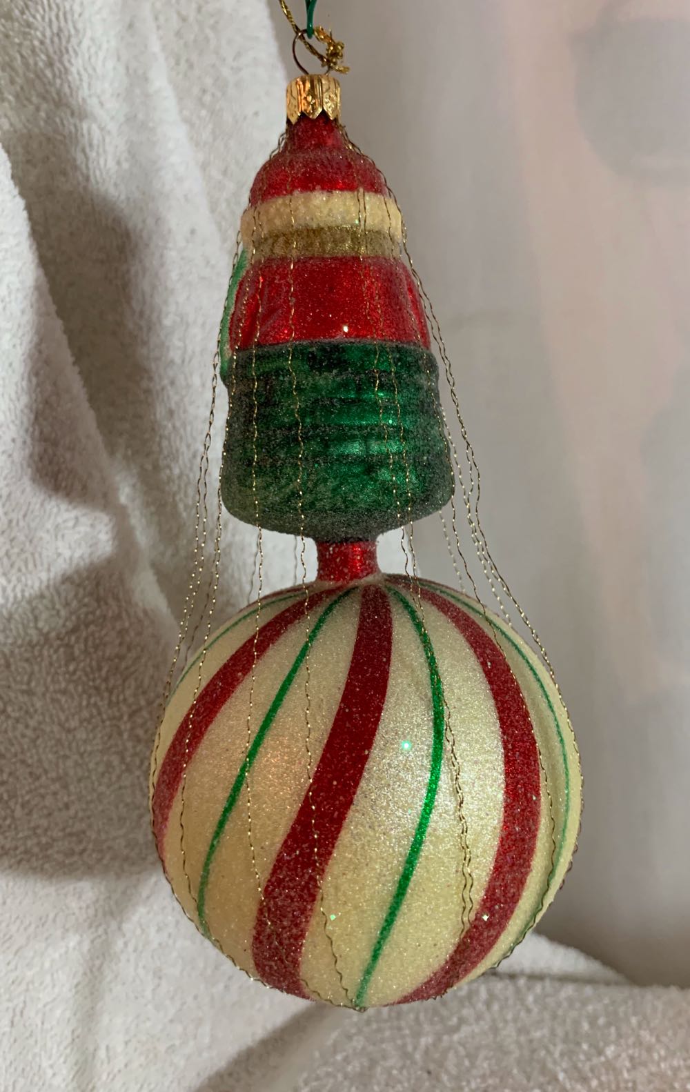 Candy Claus  (Santa) ornament collectible - Main Image 3