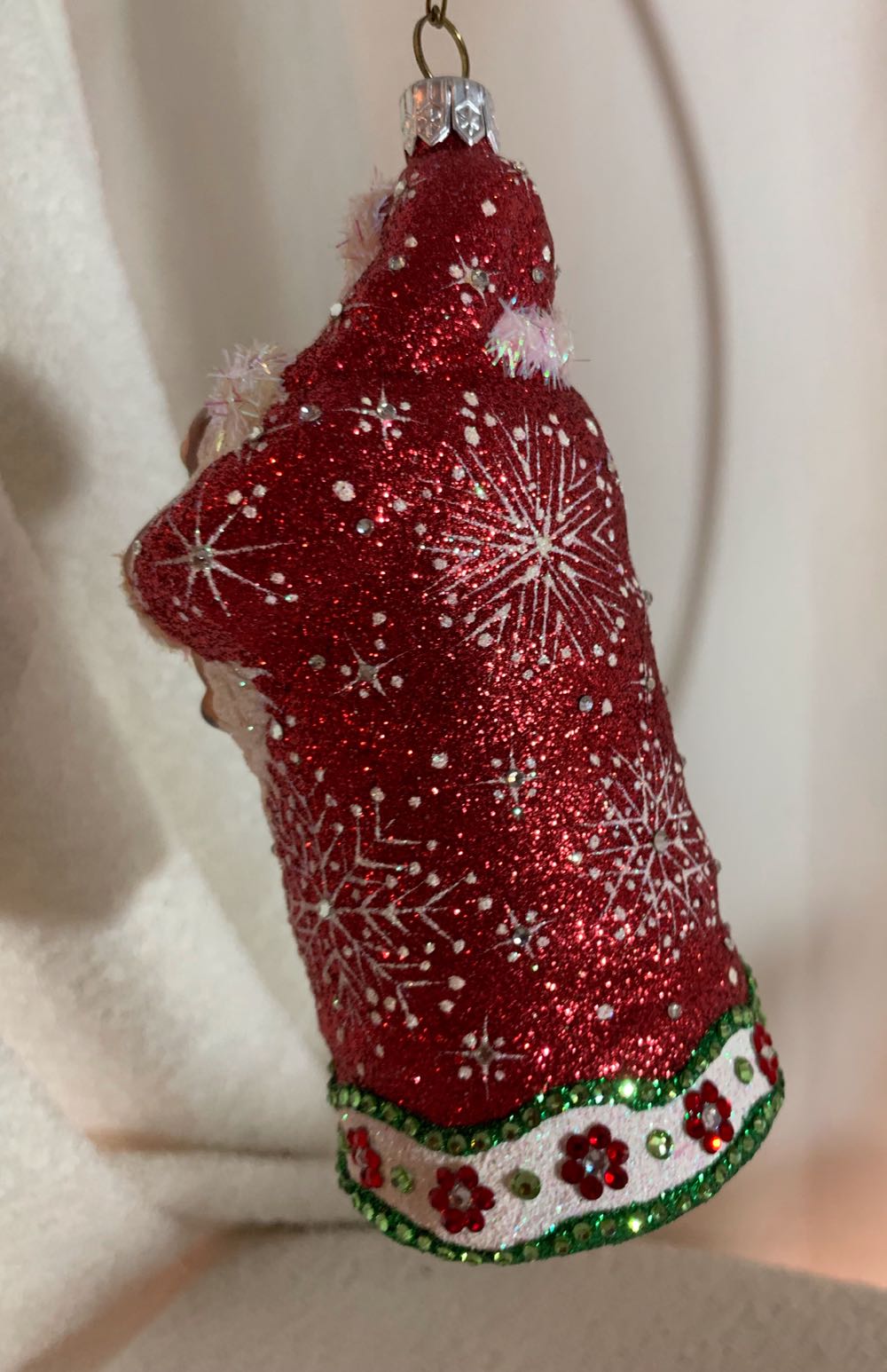 Prromises To Keep, Poinsettia - Other Exclusive (Santa) ornament collectible - Main Image 3