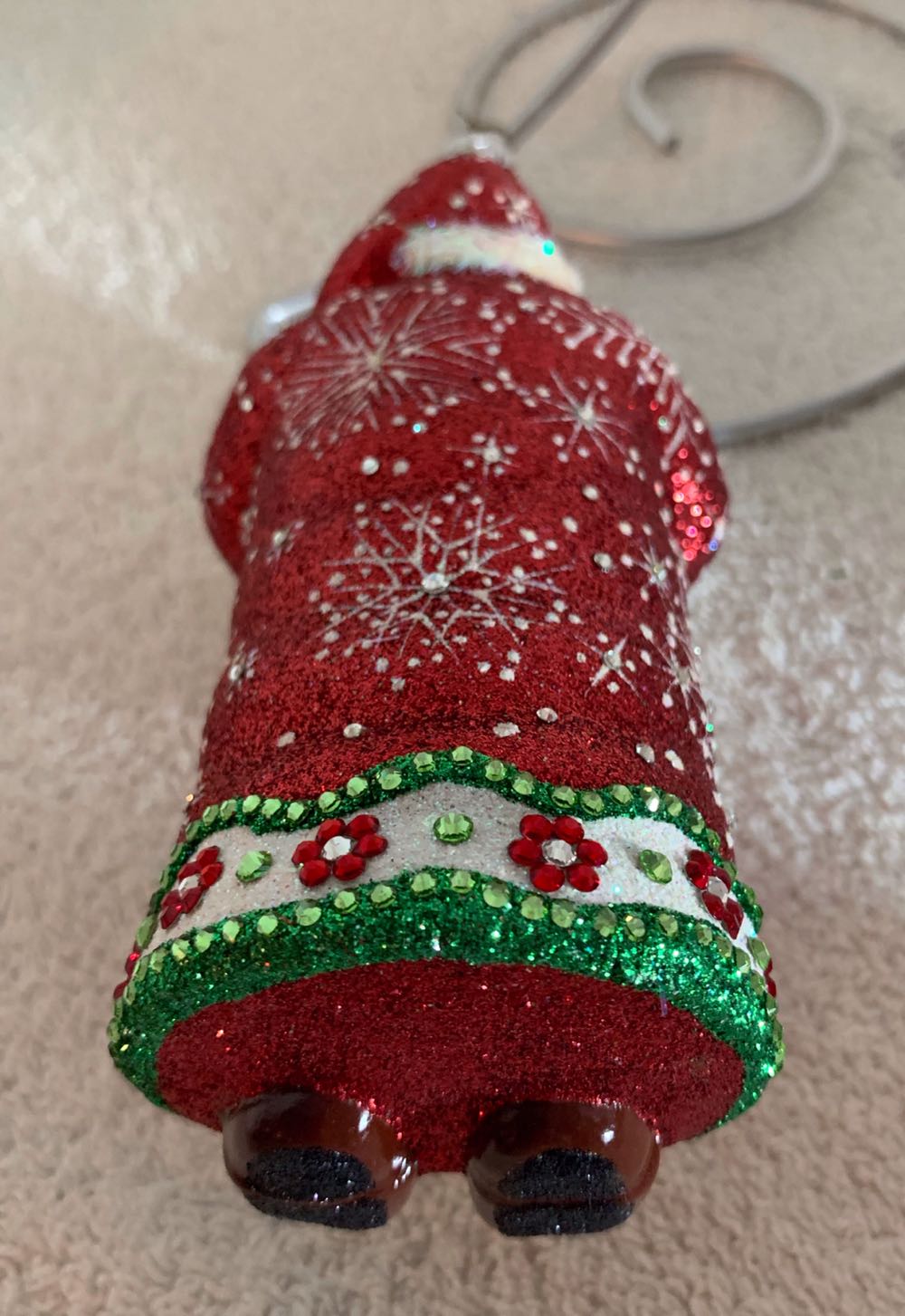 Prromises To Keep, Poinsettia - Other Exclusive (Santa) ornament collectible - Main Image 4