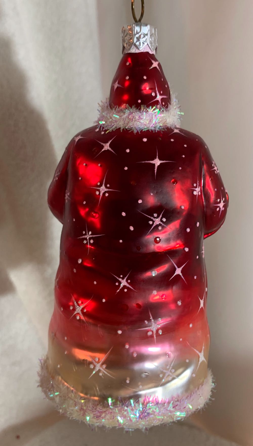 Northern Pine Santa, Red - General Line (Santa) ornament collectible - Main Image 3