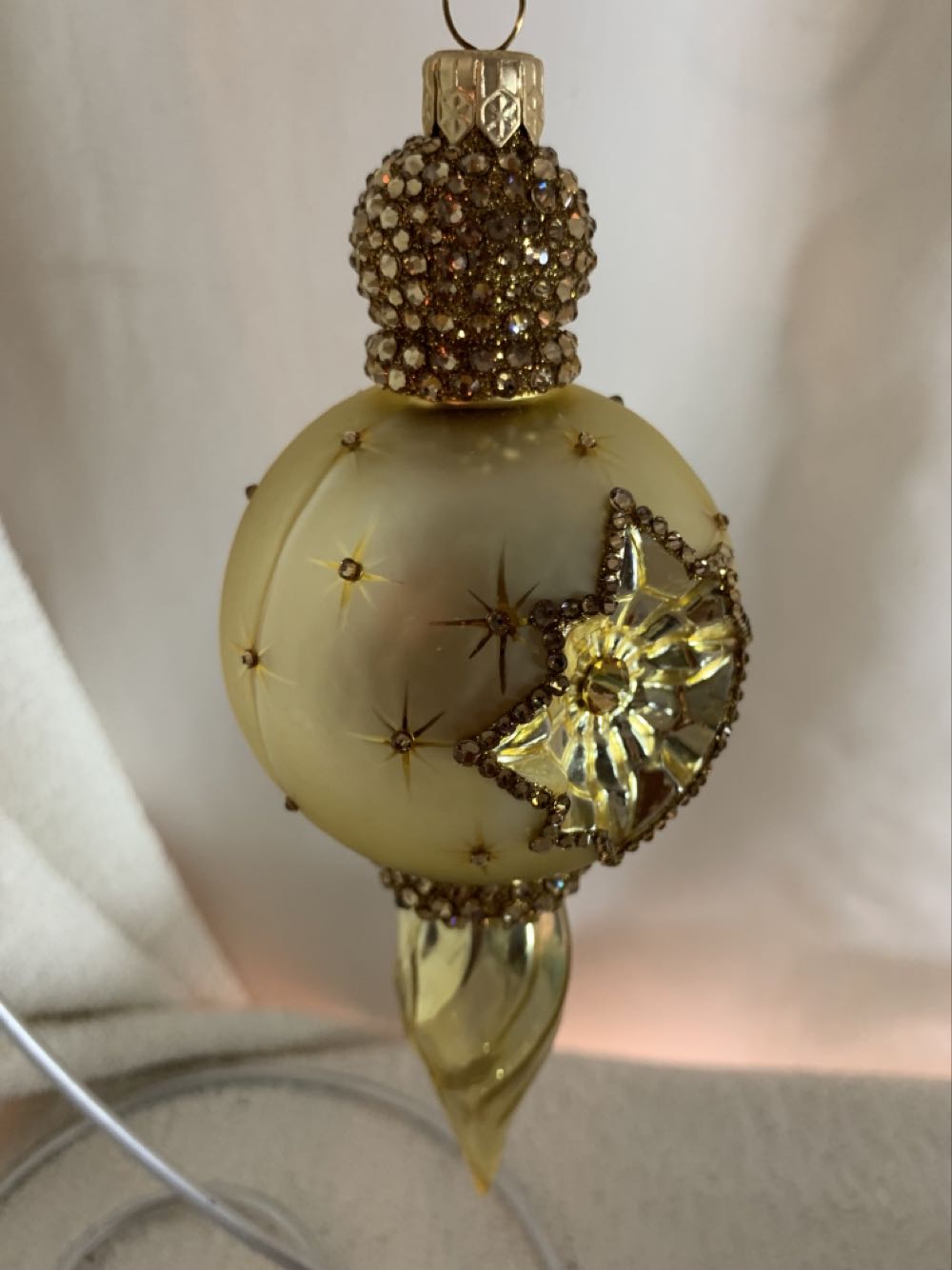 La Neige, Gold - General Line (Christmas Tree Ornament) ornament collectible - Main Image 2