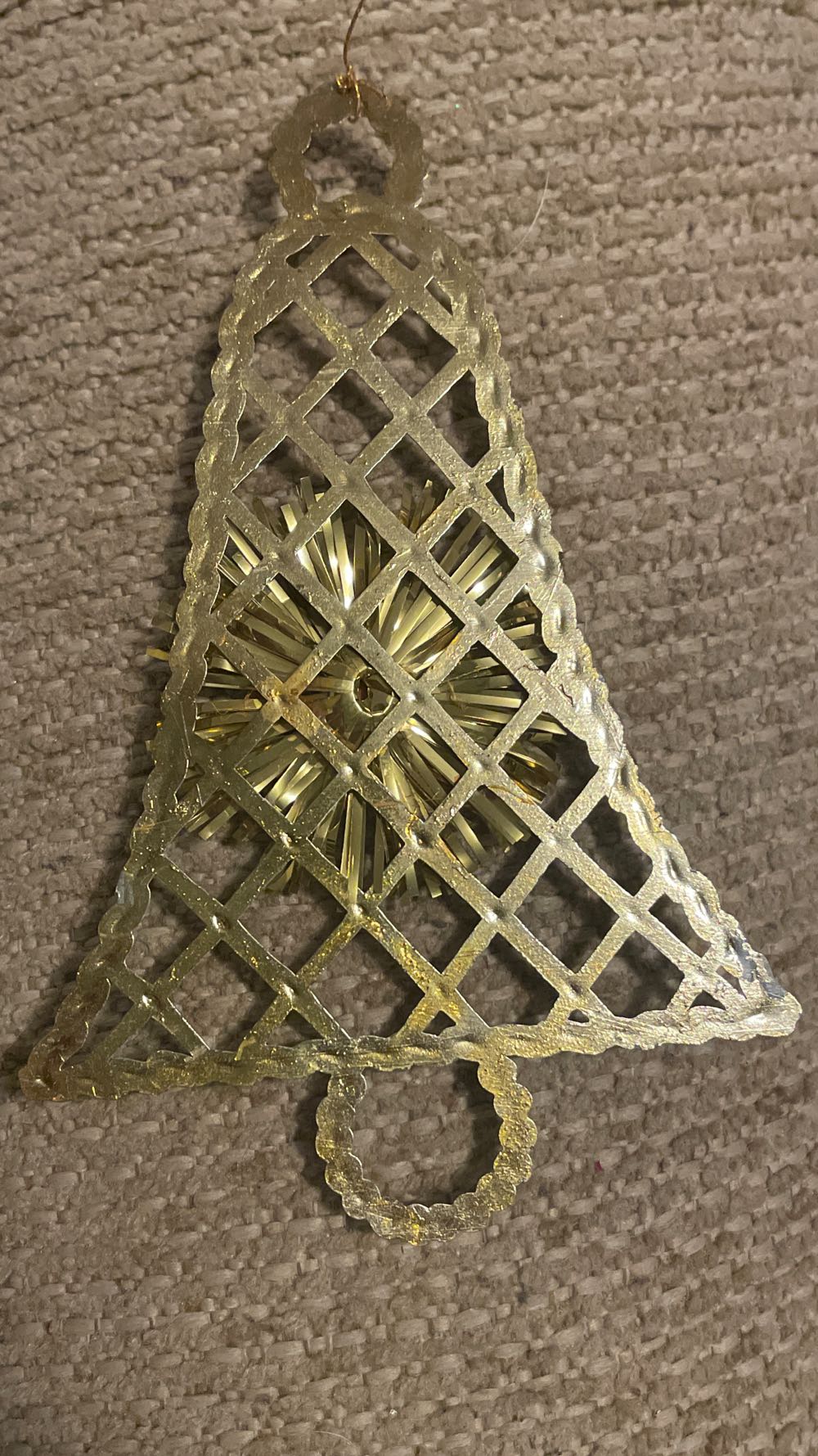 Plastic - Bell - Mirror Burst - Bell (Plastic) ornament collectible - Main Image 2