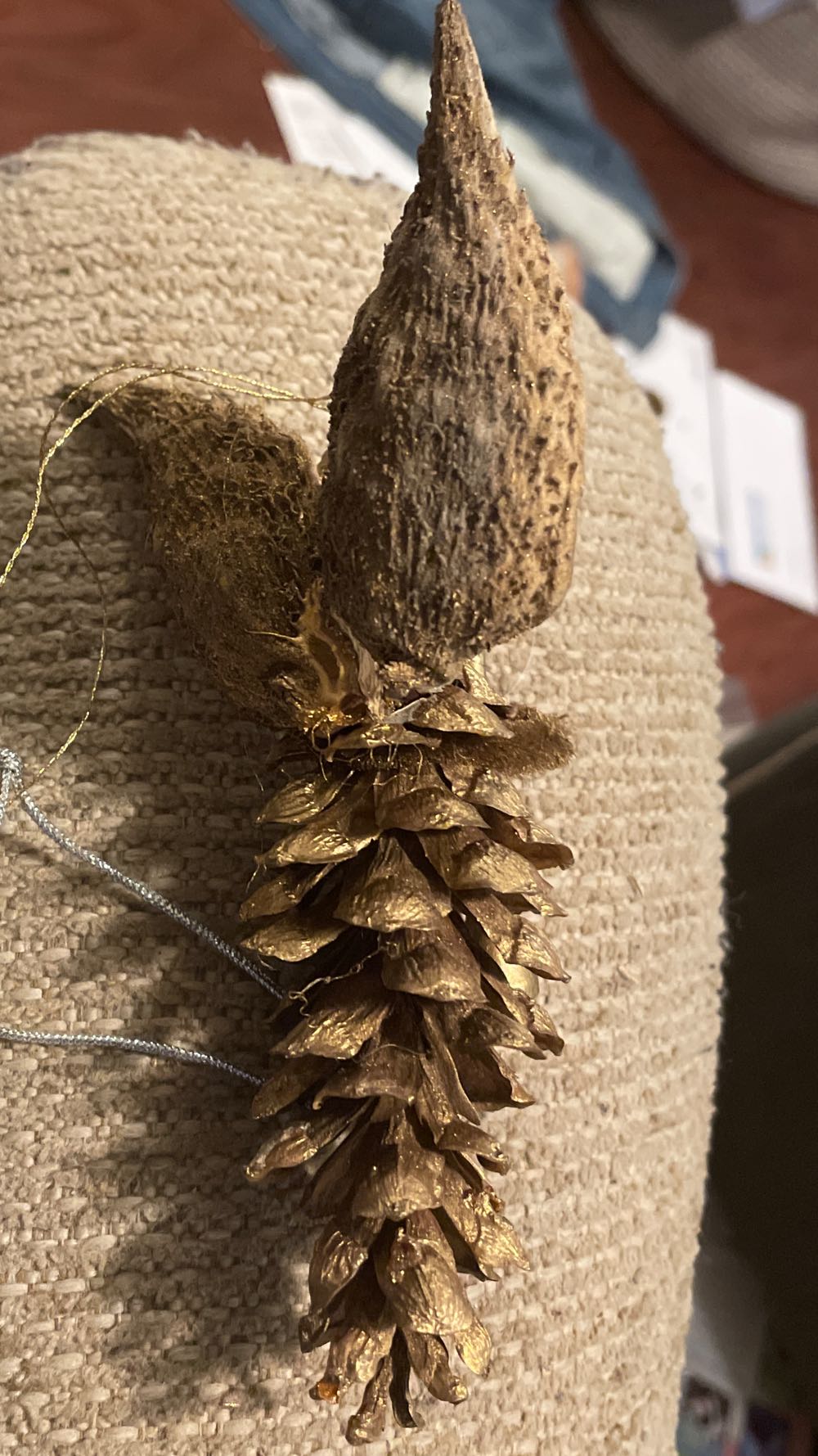 Natural - Angel  - Angel (Natural) ornament collectible - Main Image 2