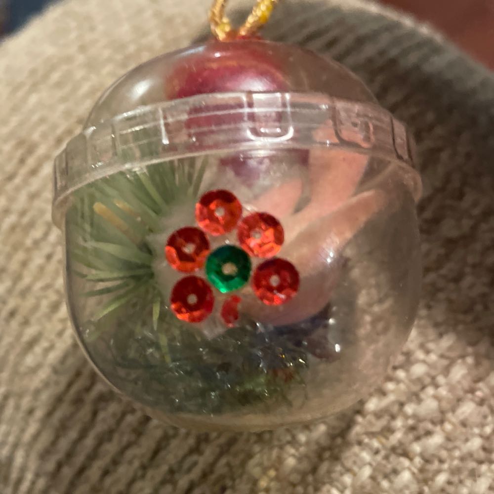 Homemade - Diorama - Dove & Evergreen -  - Dove (Diorama) ornament collectible - Main Image 2