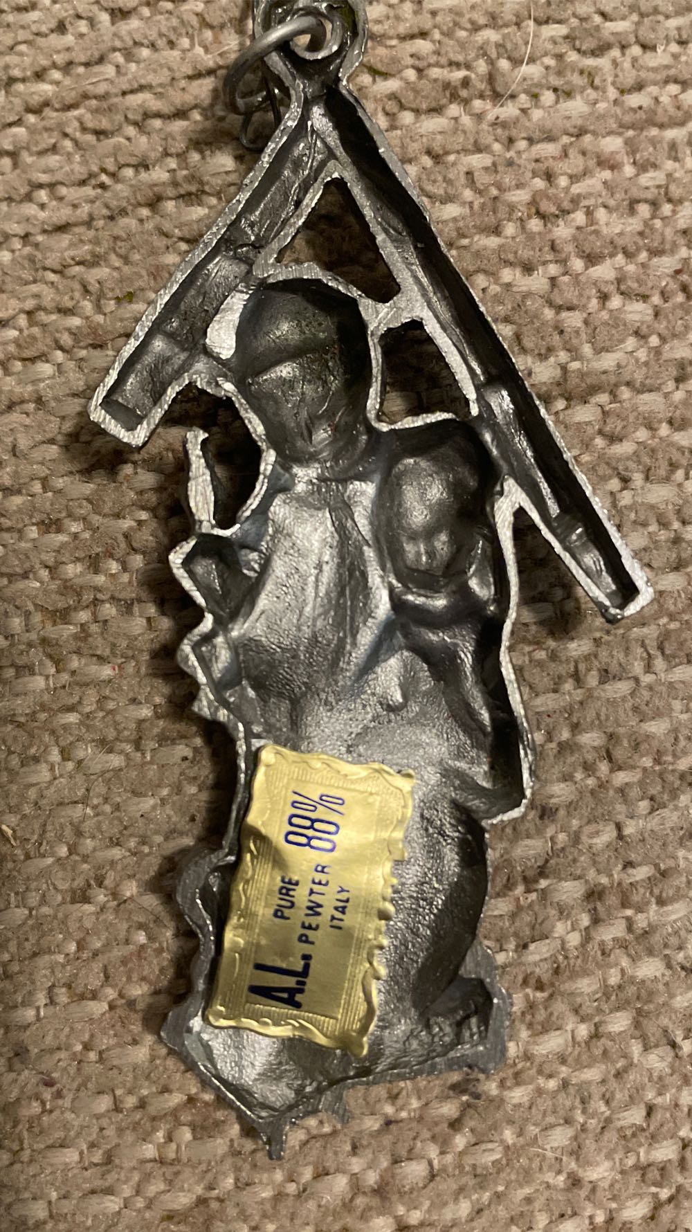 Pewter - Nativity - Holy Family - Holy Family (Nativity) ornament collectible - Main Image 2