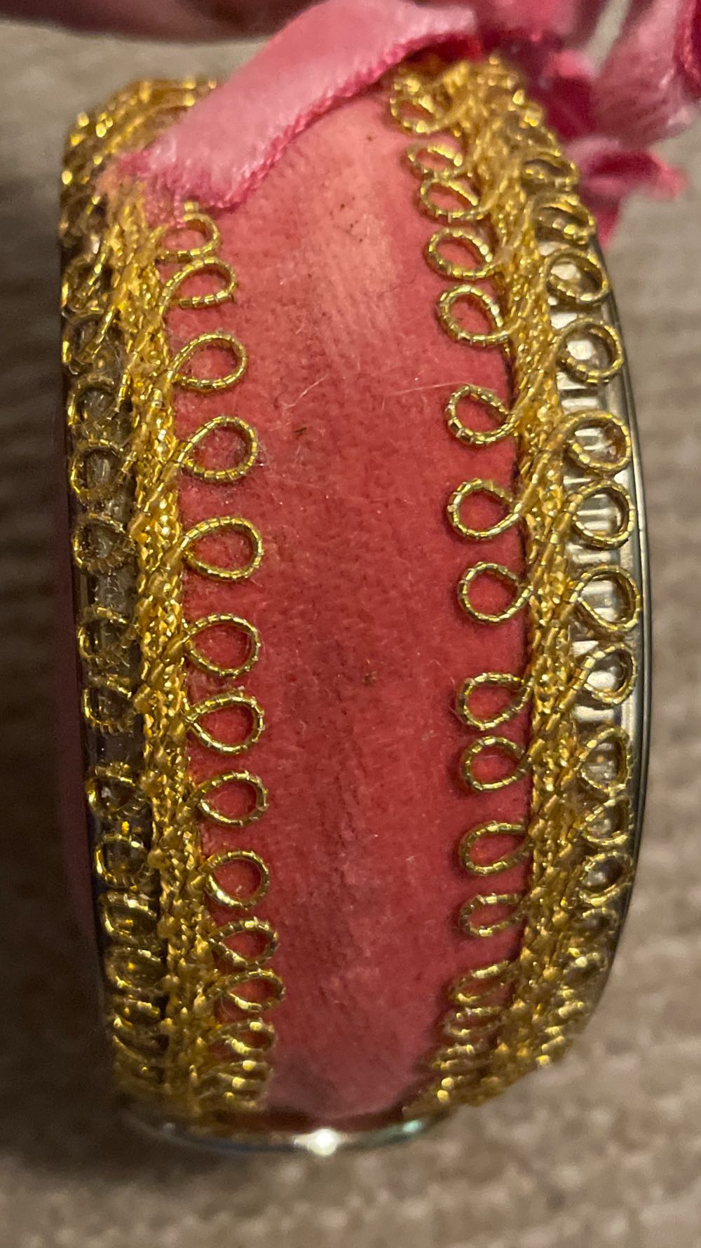 Homemade - Mason Jar Ring - Pink - Round (Mason Jar Ring) ornament collectible - Main Image 2