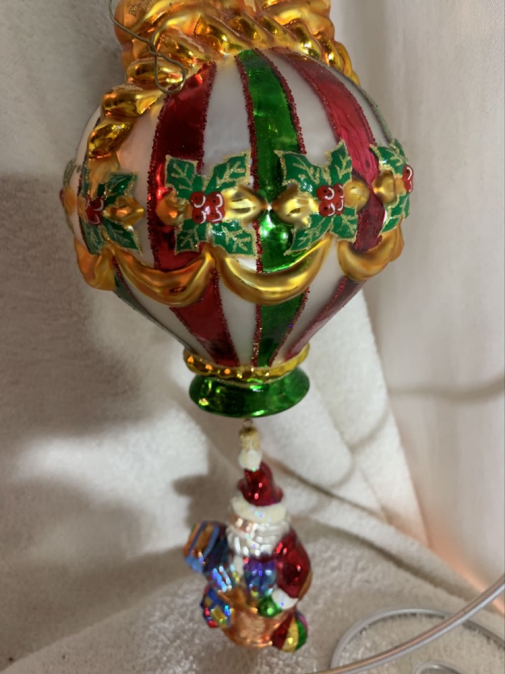 Lofty Nicholas - Glorious Christmas (Air Balloon) ornament collectible - Main Image 2