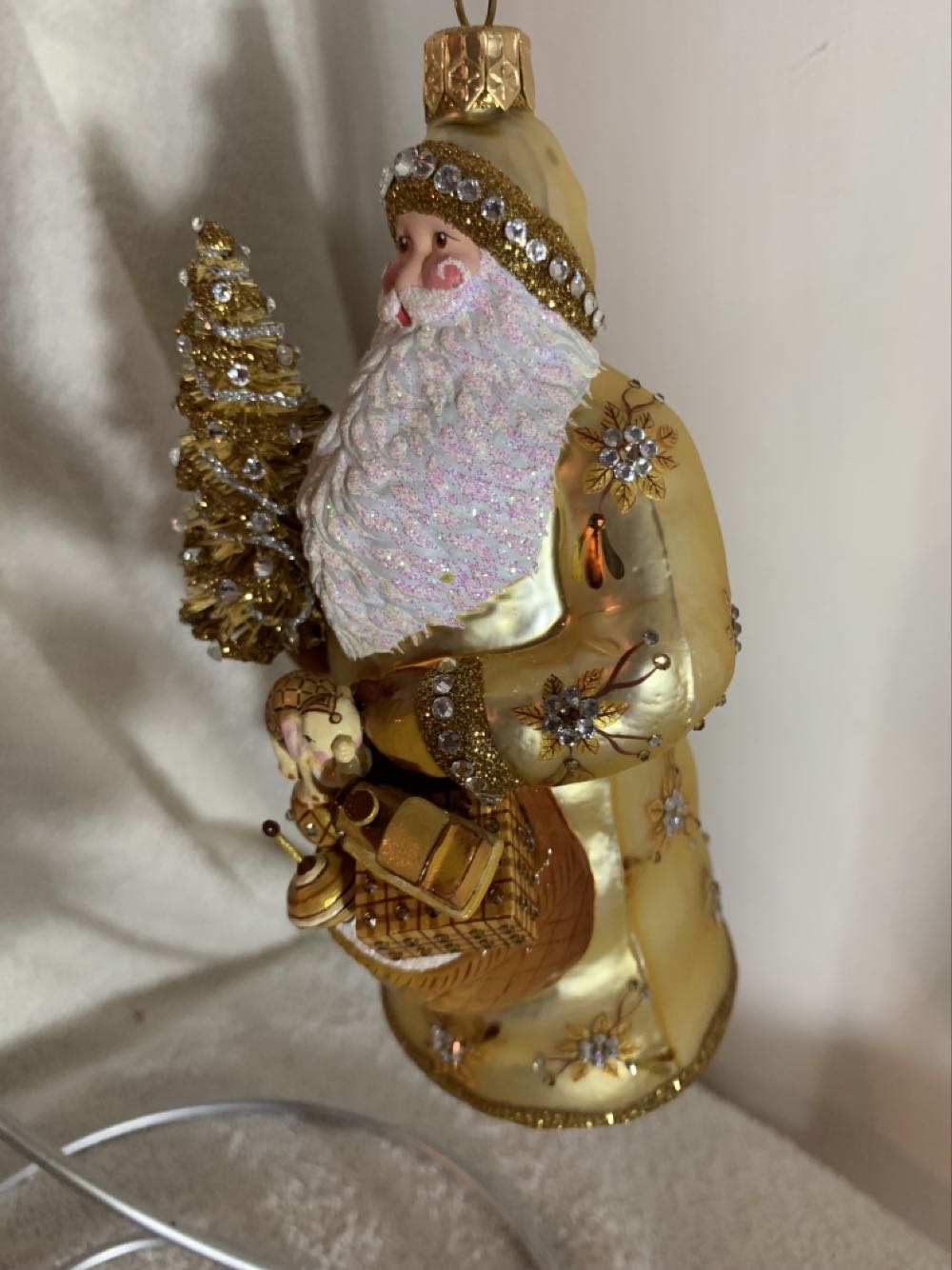 Jubilee Claus, Gold - Commissioned Design (Santa) ornament collectible - Main Image 2