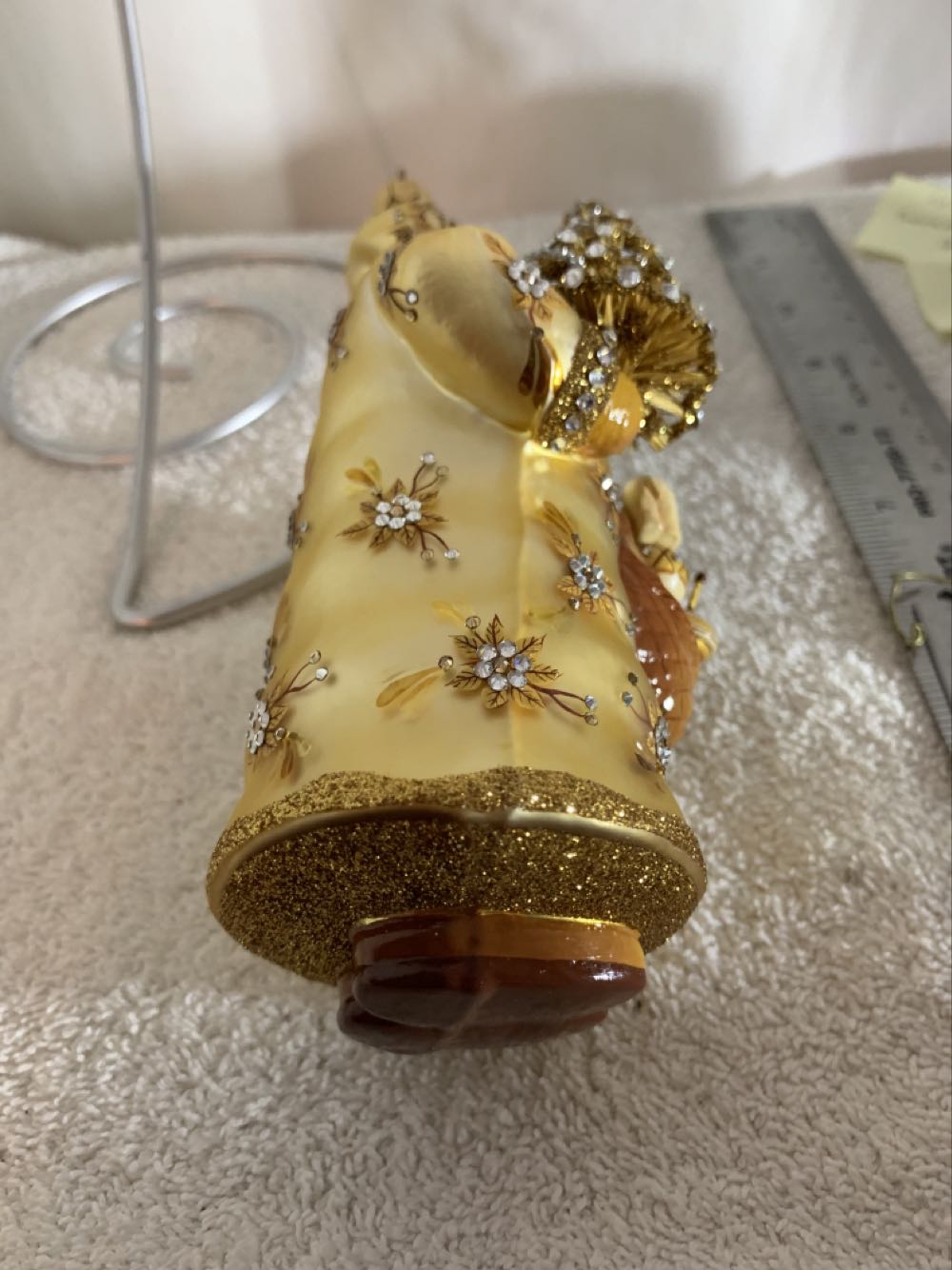 Jubilee Claus, Gold - Commissioned Design (Santa) ornament collectible - Main Image 4