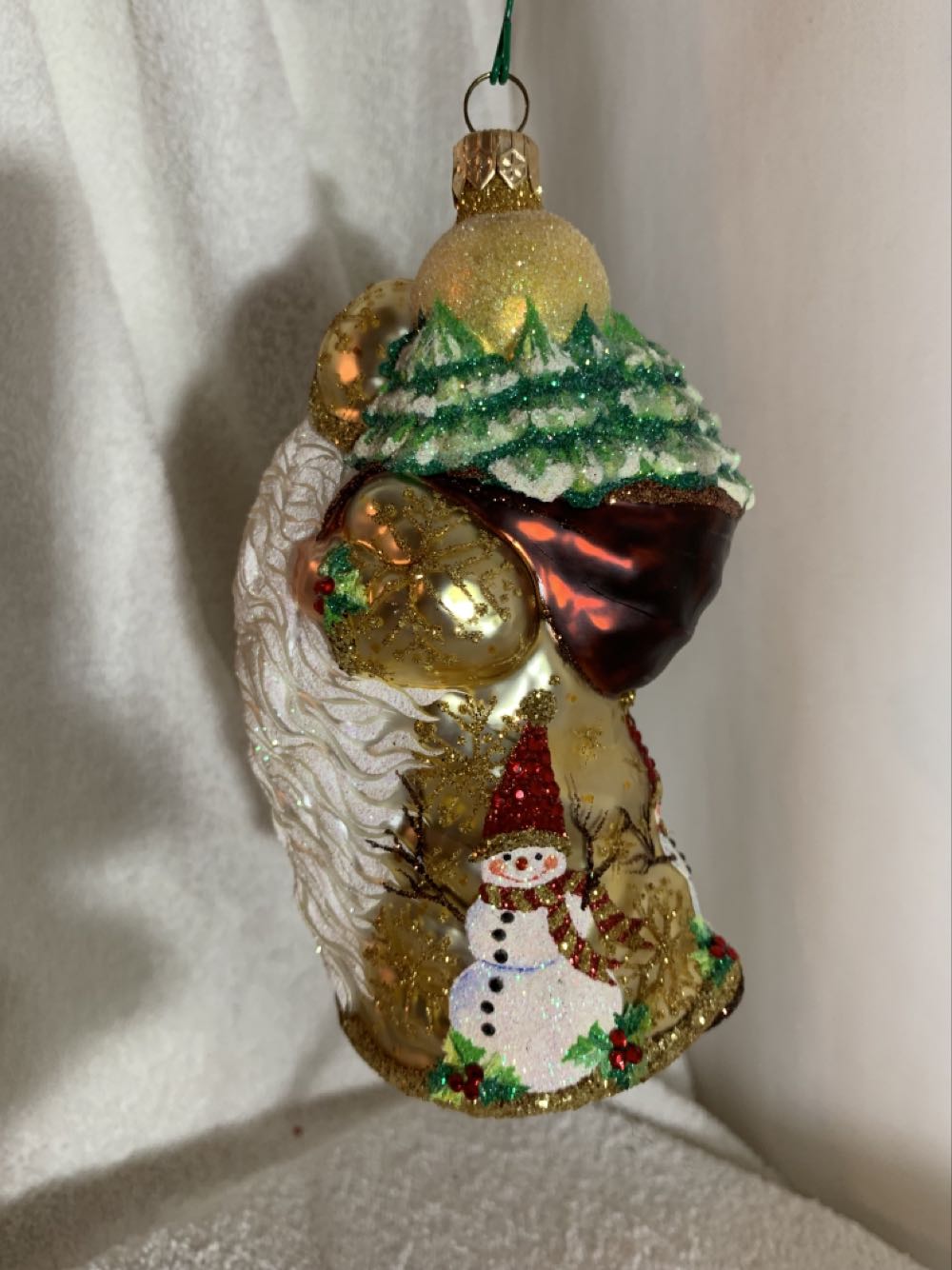 Santa For Jessica, Gold - Other Exclusive (Santa) ornament collectible - Main Image 3