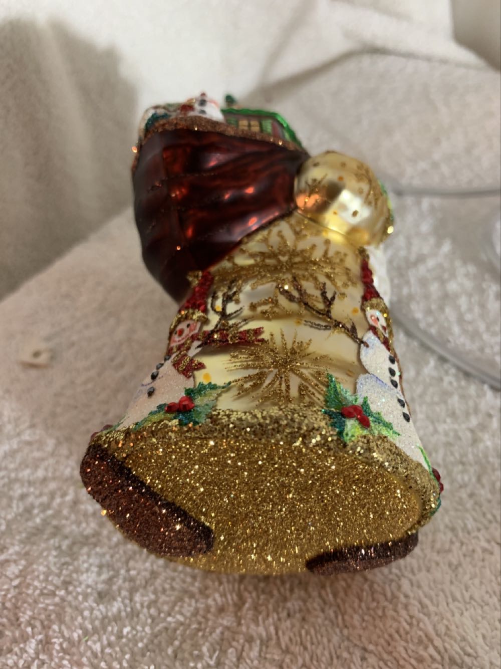 Santa For Jessica, Gold - Other Exclusive (Santa) ornament collectible - Main Image 4