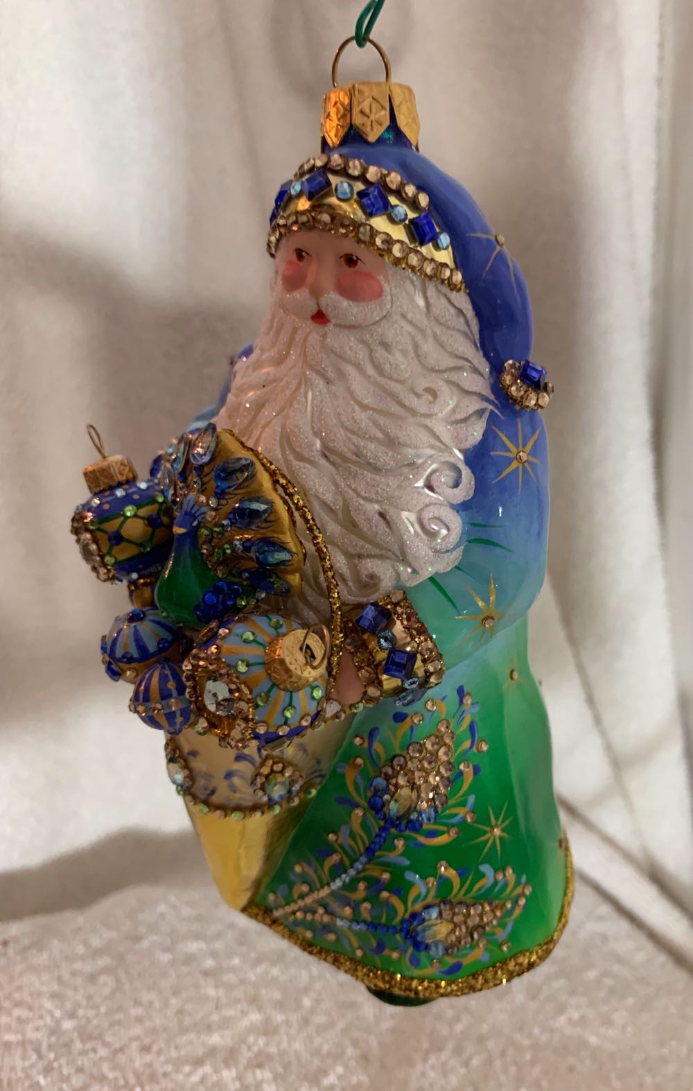 Magnifique, Peacock Extraordinaire - General Line (Santa) ornament collectible - Main Image 2