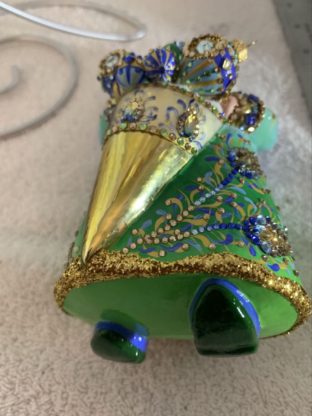 Magnifique, Peacock Extraordinaire - General Line (Santa) ornament collectible - Main Image 4