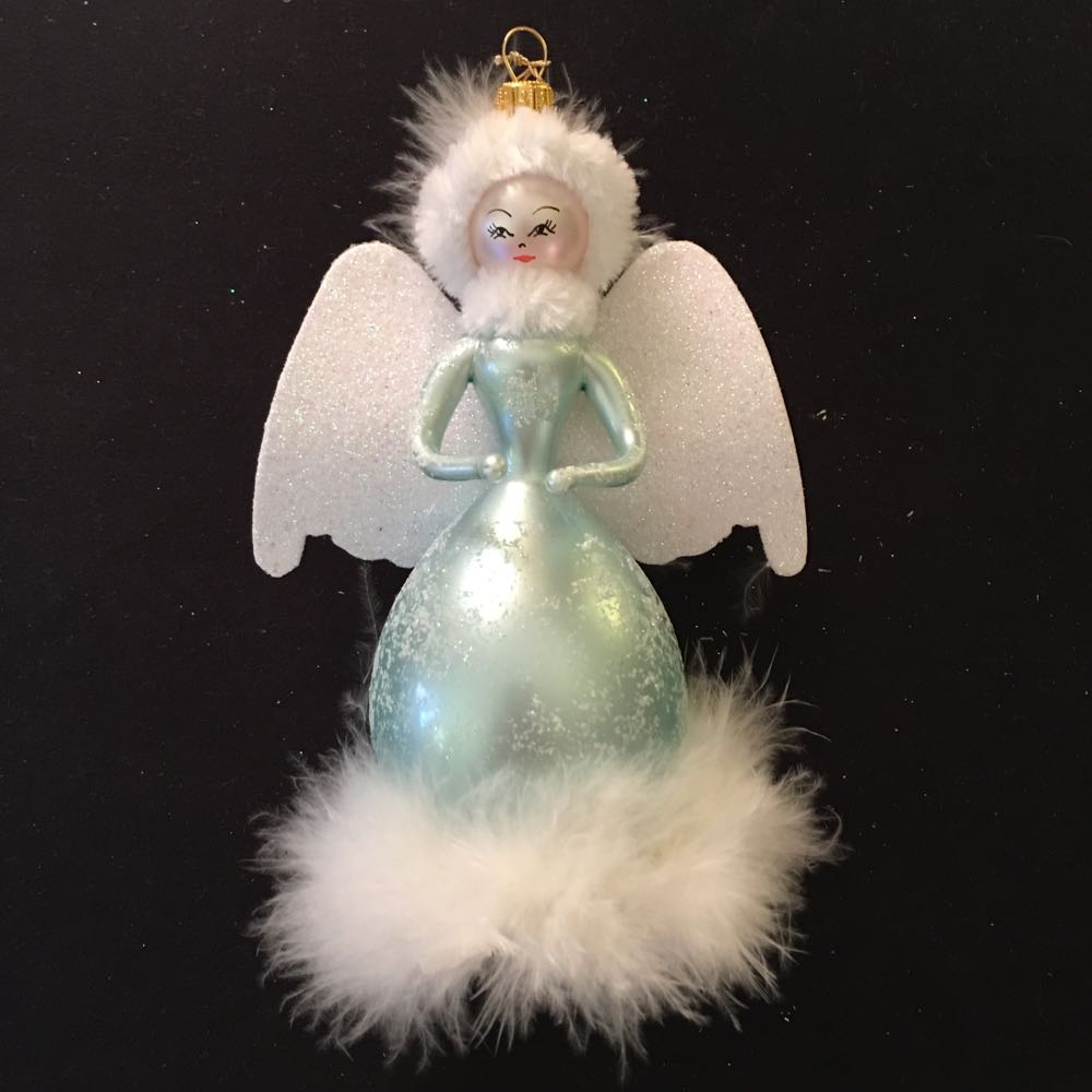 Snow Queen - Blue Dress  ornament collectible - Main Image 1