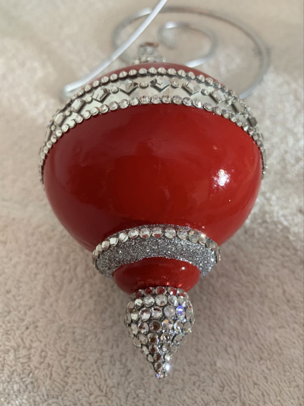 Twirl, True Red & Holly - General Line (Santa) ornament collectible - Main Image 4