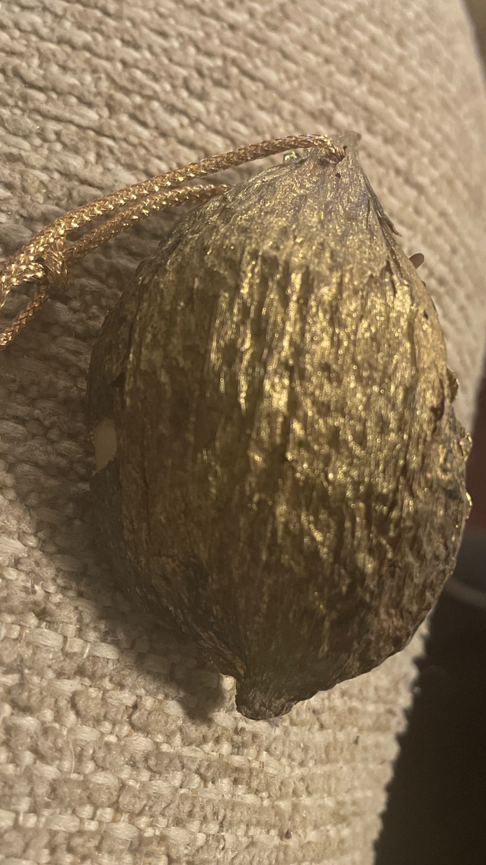 Milkweed Pod - Angel - Singing - Purple - Angel (Milkweed Pod) ornament collectible - Main Image 2