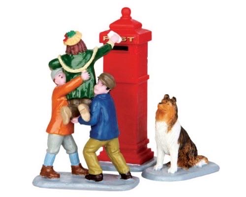Mailbox Teamwork Set Of 3 # 42252  ornament collectible [Barcode 728162422521] - Main Image 1