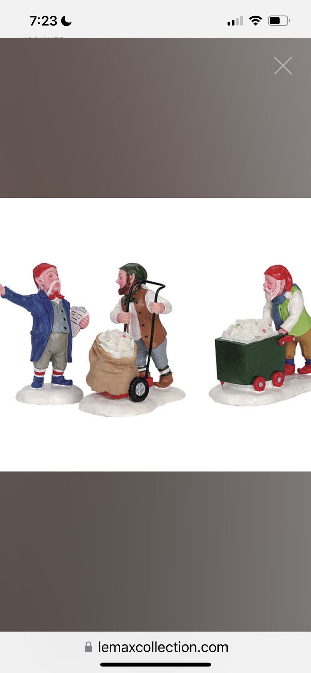 Arrow - Clothespin - Santa