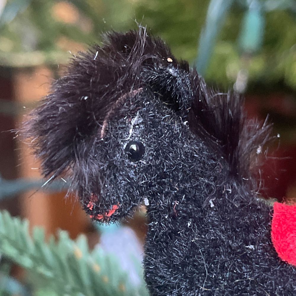 Wagner - Pony - Black - Horse (Animals) ornament collectible - Main Image 3