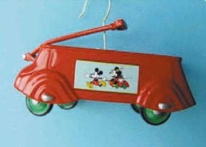#6F 1937 Mickey Mouse Streamline Express Coaster Wagon - Sidewalk Cruisers (Wagon) ornament collectible [Barcode 015012636338] - Main Image 1