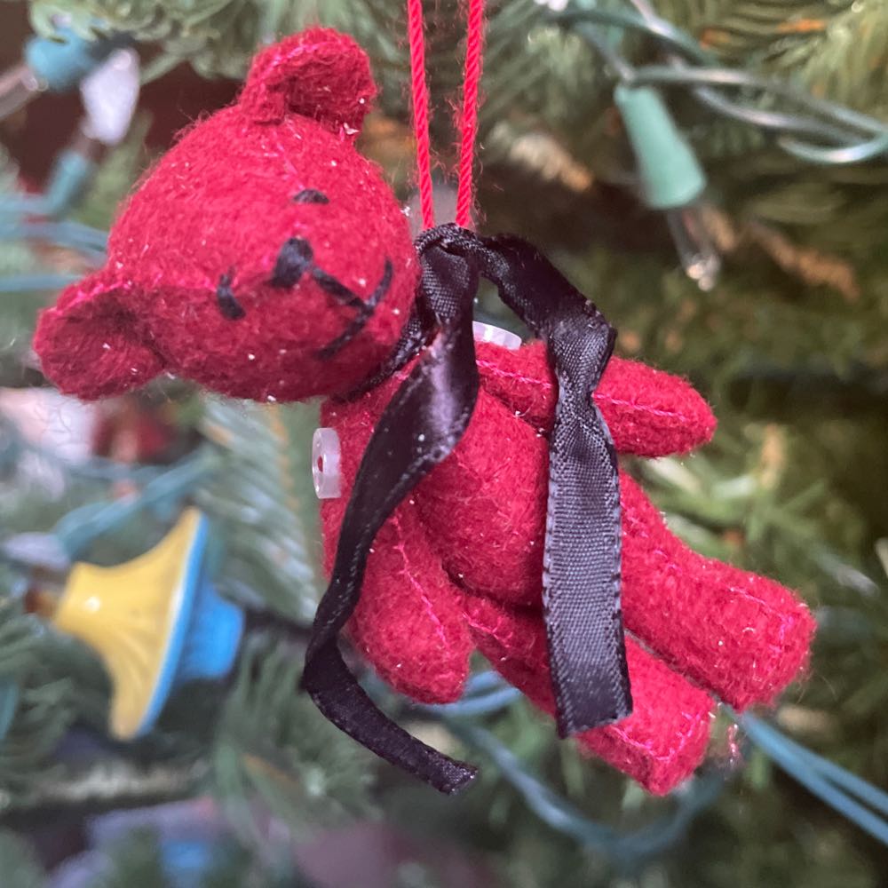 Felt - Teddy Bear - Bear (Animals) ornament collectible - Main Image 1