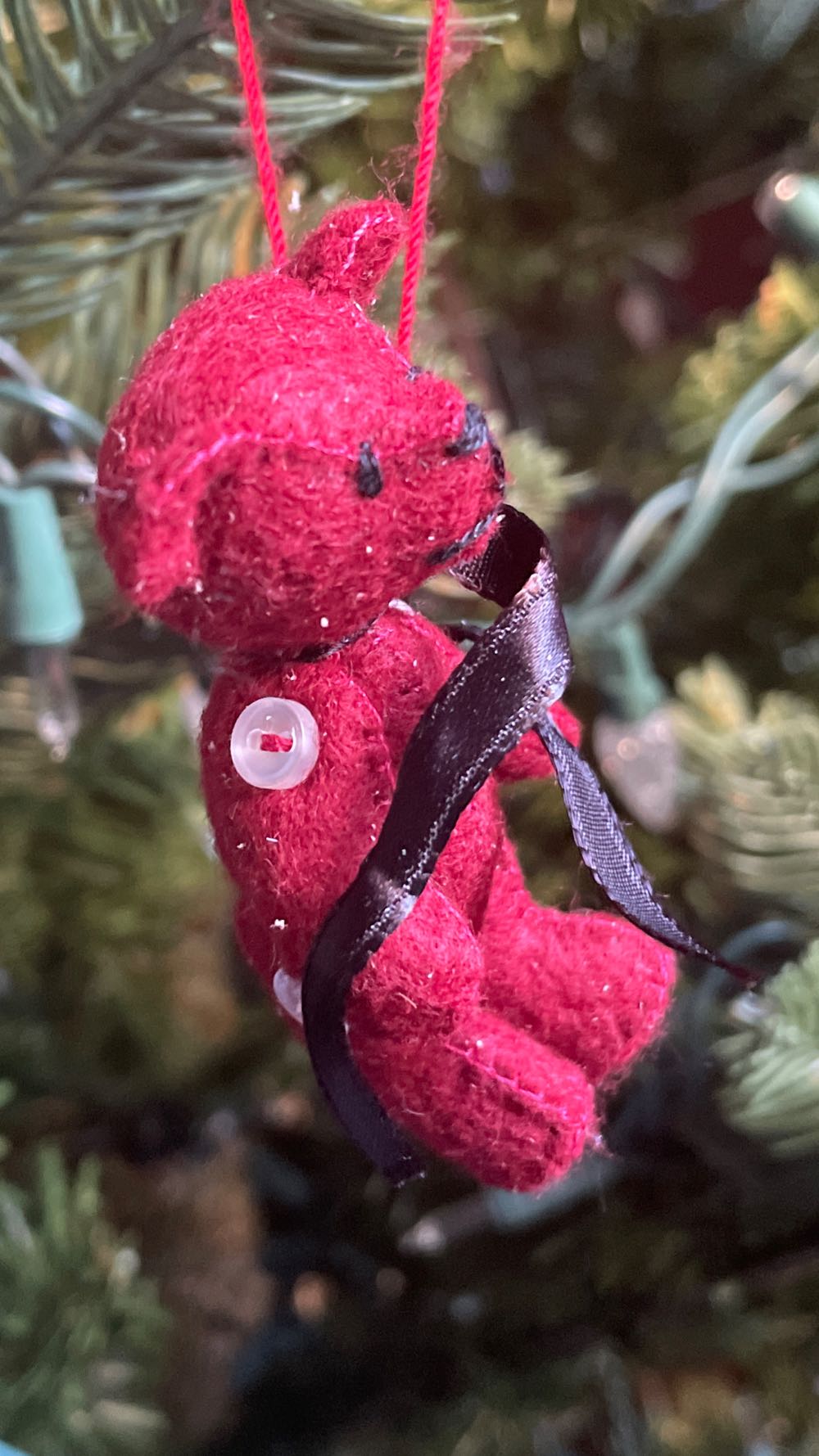 Felt - Teddy Bear - Bear (Animals) ornament collectible - Main Image 2