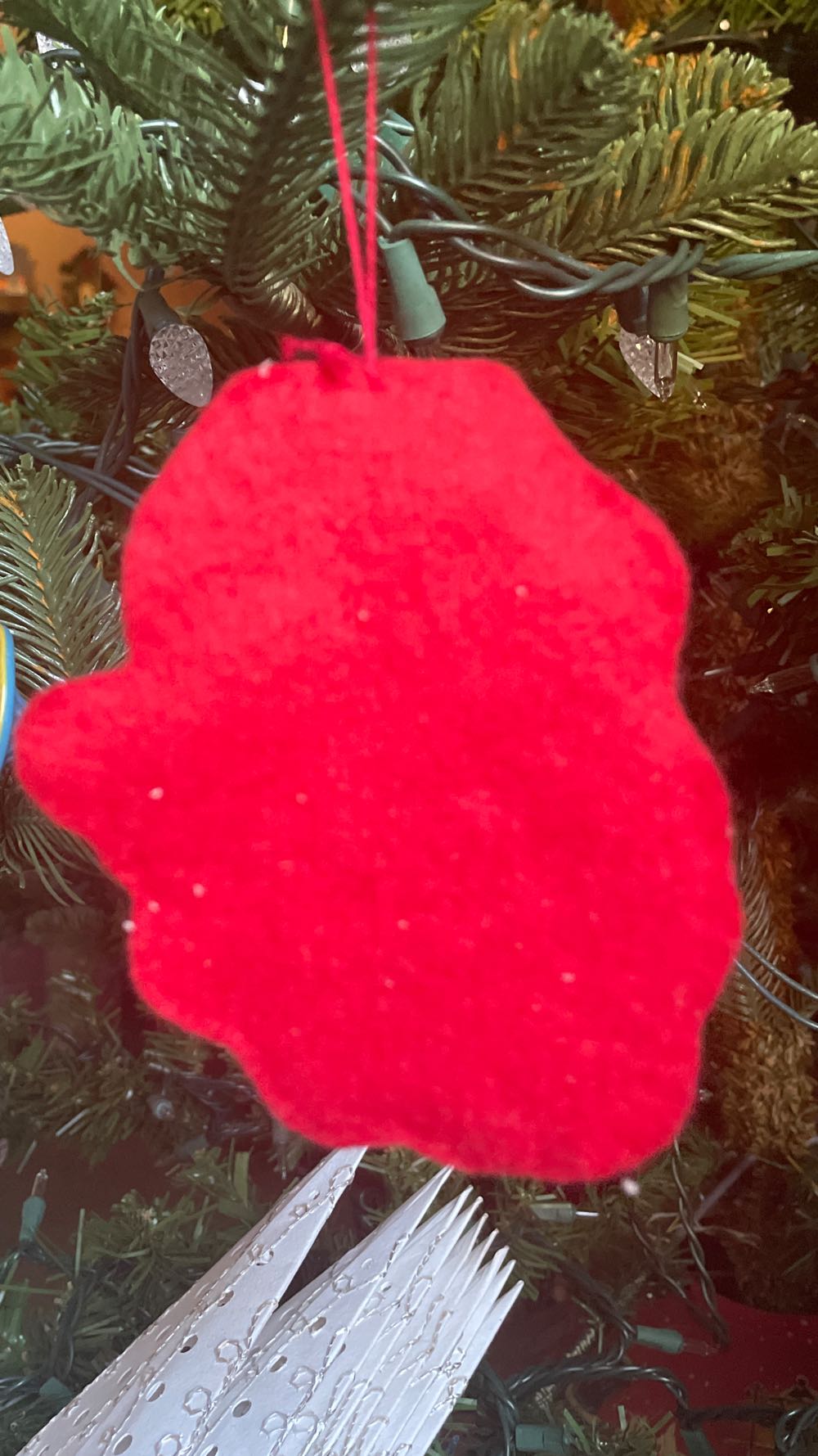 Cross Stitch - Santa’s Head - Santa ornament collectible - Main Image 2