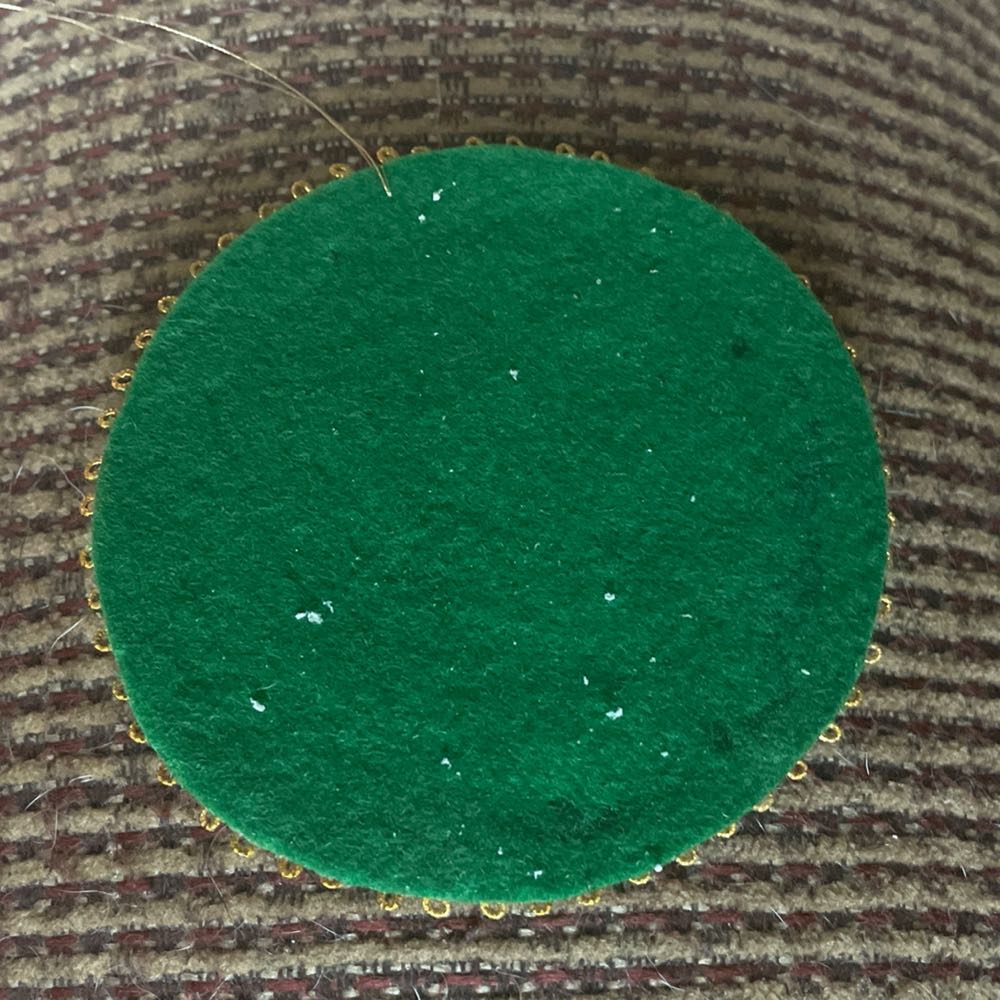 Cross Stitch - Candle - Candle (Cross Stitch) ornament collectible - Main Image 2