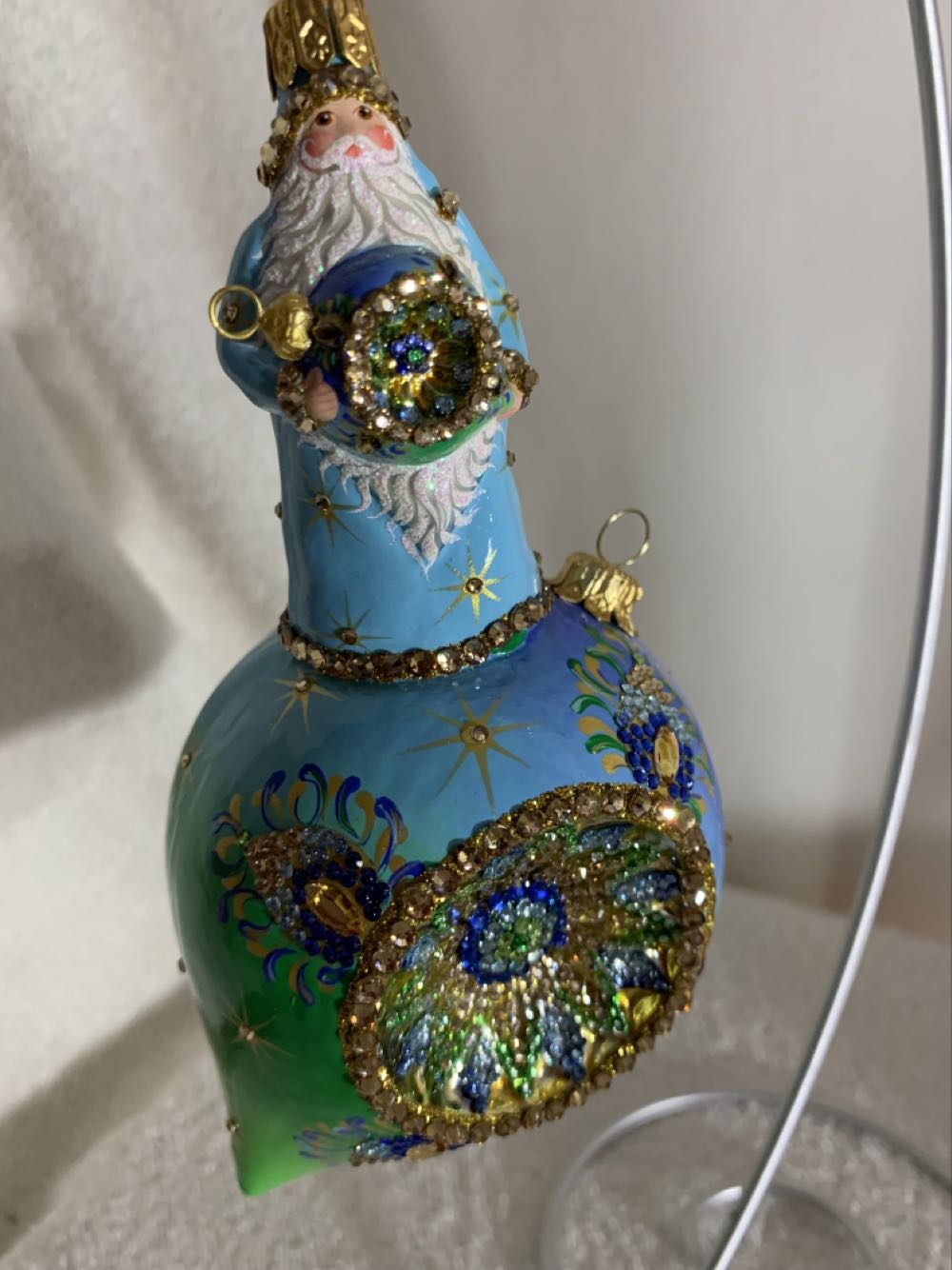 Devine! Peacock Extraordinaire - Other Exclusive (Santa) ornament collectible - Main Image 2