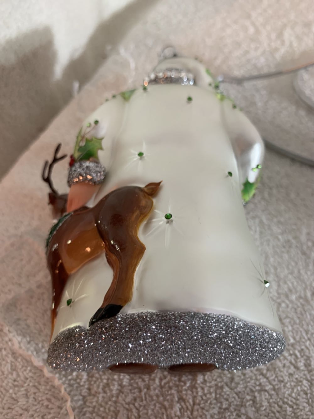 By My Side, Pearl & Holly - General Line (Santa) ornament collectible - Main Image 4