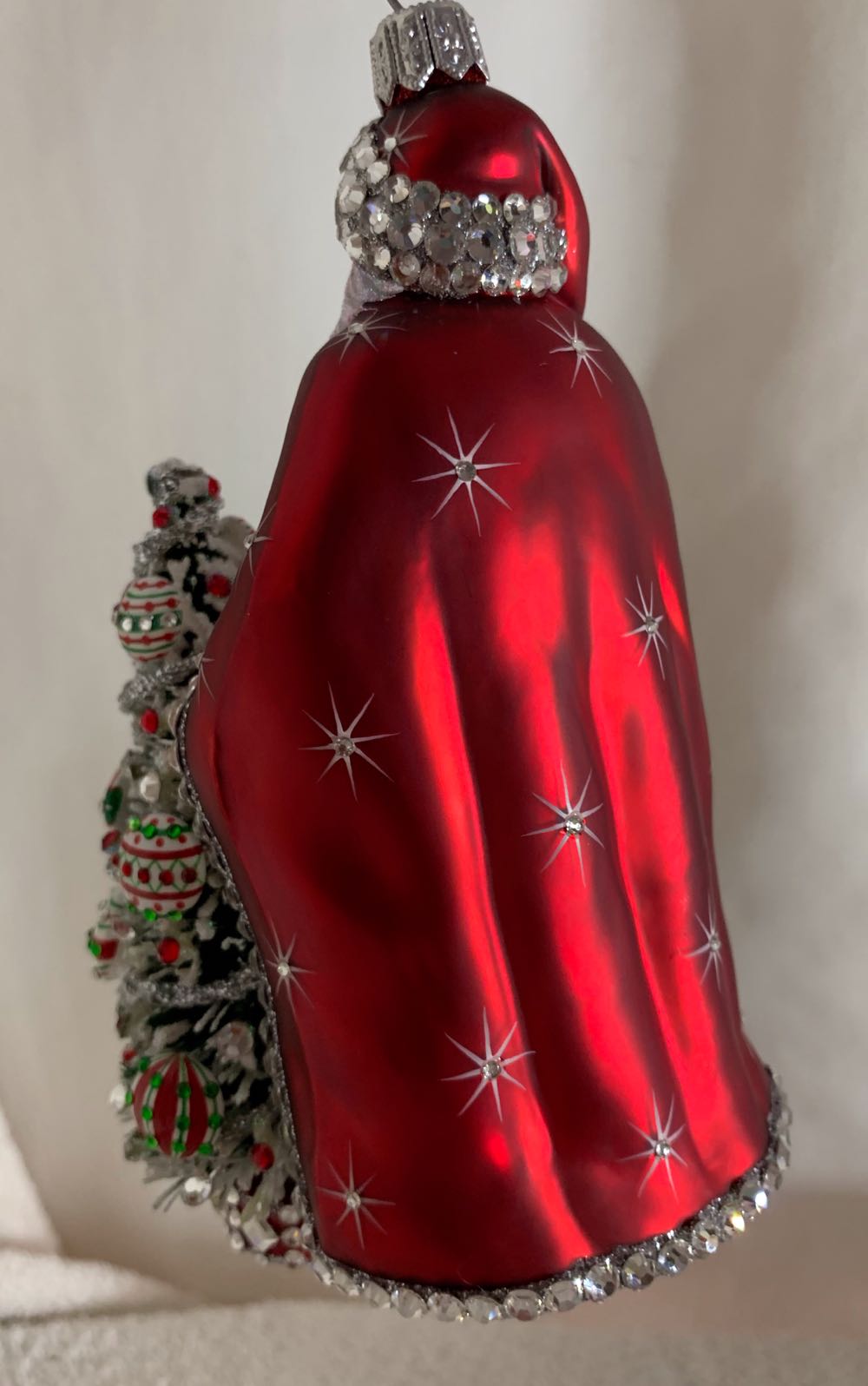 …And Now the Star, Red Cloak - General Line (Santa) ornament collectible - Main Image 3