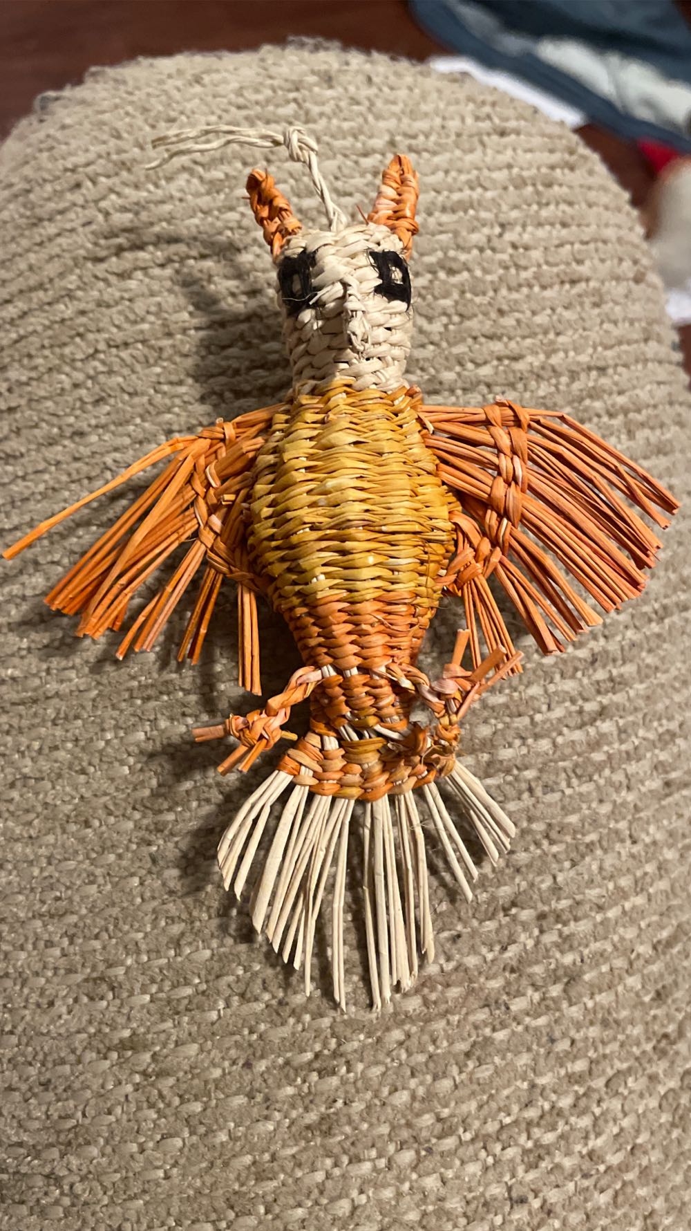 Large Red Paisley Ball