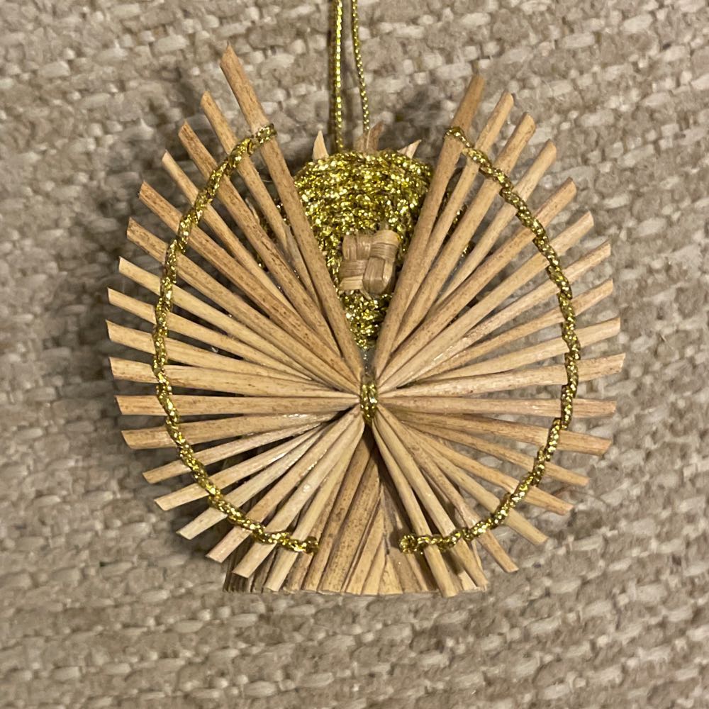 Straw - Angel - Angel (Straw) ornament collectible - Main Image 2