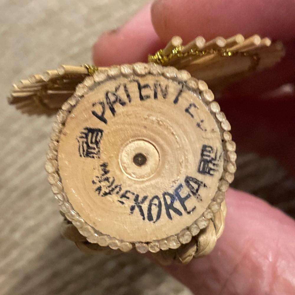 Straw - Angel - Angel (Straw) ornament collectible - Main Image 3