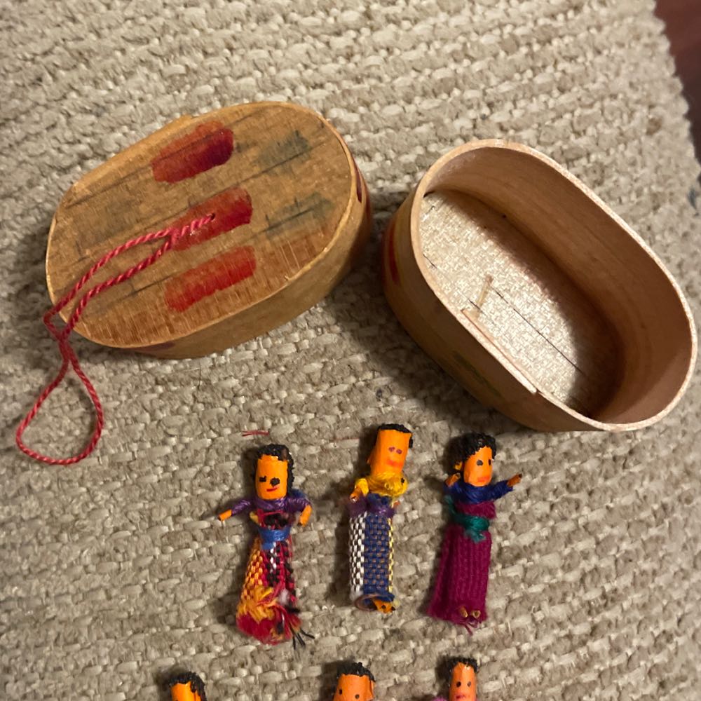 Guatemalan - Worry Dolls In Box - Worry Dolls (Box Set) ornament collectible - Main Image 2