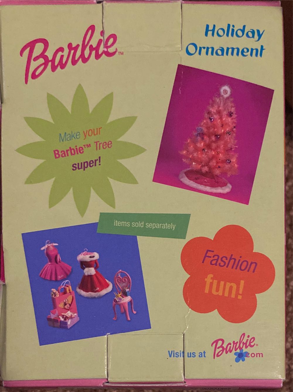 Barbie Holiday Ornament  ornament collectible [Barcode 088907302939] - Main Image 4