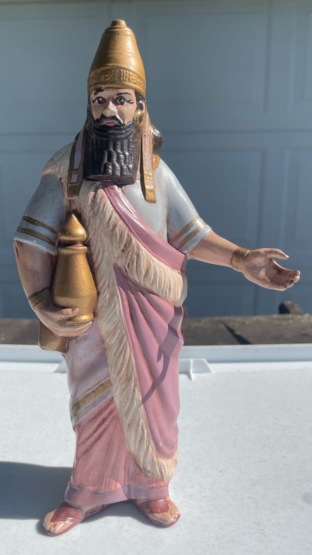 Ceramic - Duncan - Nativity - Magi - Standing - #0997G - Magi (Nativity) ornament collectible - Main Image 1