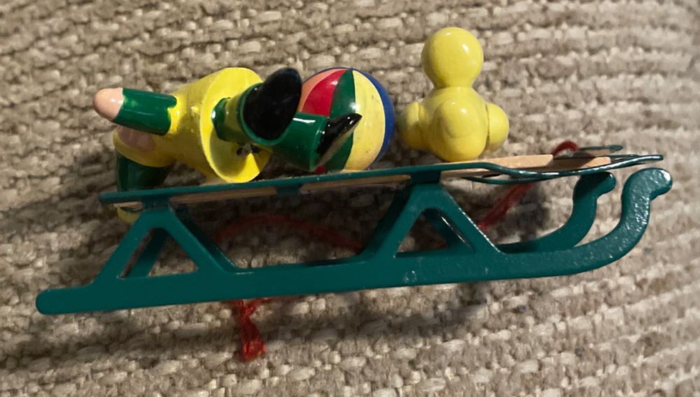 Midwest - Sled - With Toys - With Toys (Sled) ornament collectible - Main Image 3
