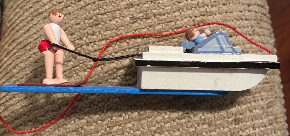 Midwest - Water Skier & Boat - Water Ski (Sport) ornament collectible - Main Image 2