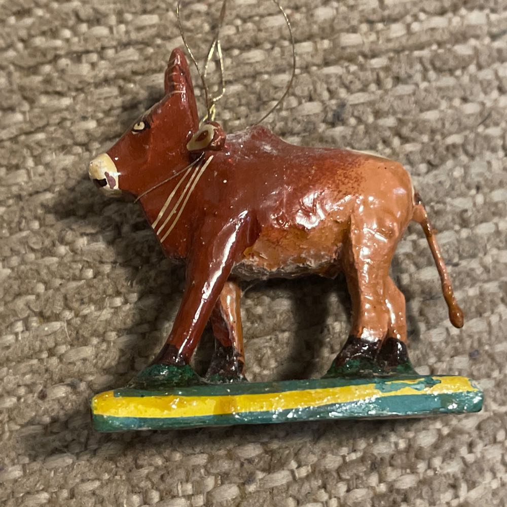 Wood - Ox - Ox (Souvenir) ornament collectible - Main Image 2